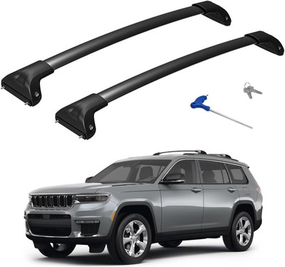 300Lbs Roof Rack Cross Bars Compatible with 2021-2026 Jeep Grand Cherokee L 3-Ro