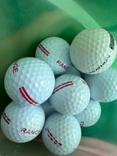 User golf balls for practicing golf