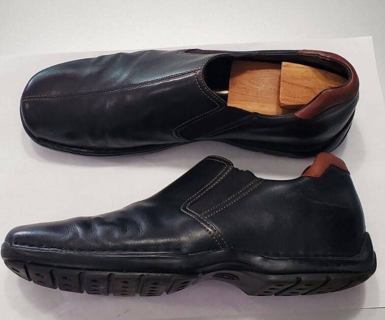 Cole Haan Black Leather Slip-on Shoe Men Size 13 | eBay display picture 2