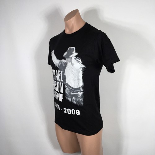Camiseta De Colección Michael Jackson REY DEL POP Memorial Souvenir Pop Artist Talla S - Imagen 7 de 9