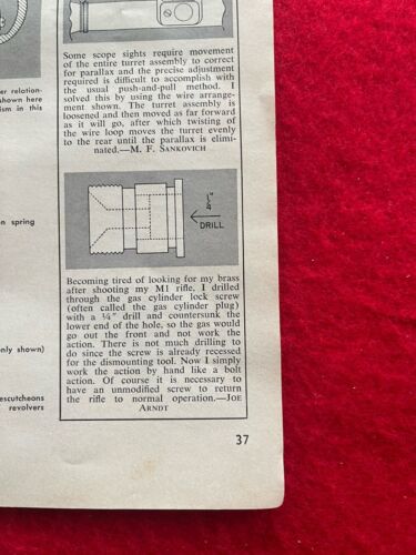 Vintage 1959 Print Ad Colt Double Action Revolver Schematic Demontage - Bild 7 von 11