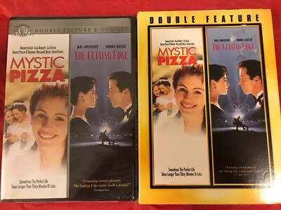 Mystic Pizza The Cutting Edge Double Feature DVD, With SLIPCOVER!! Rare