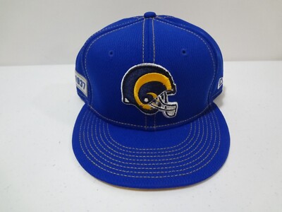 NFL 100TH Los Angeles Rams LOGO Snapback Cap Hat New Era 9FIFTY NEW NWOT Jersey