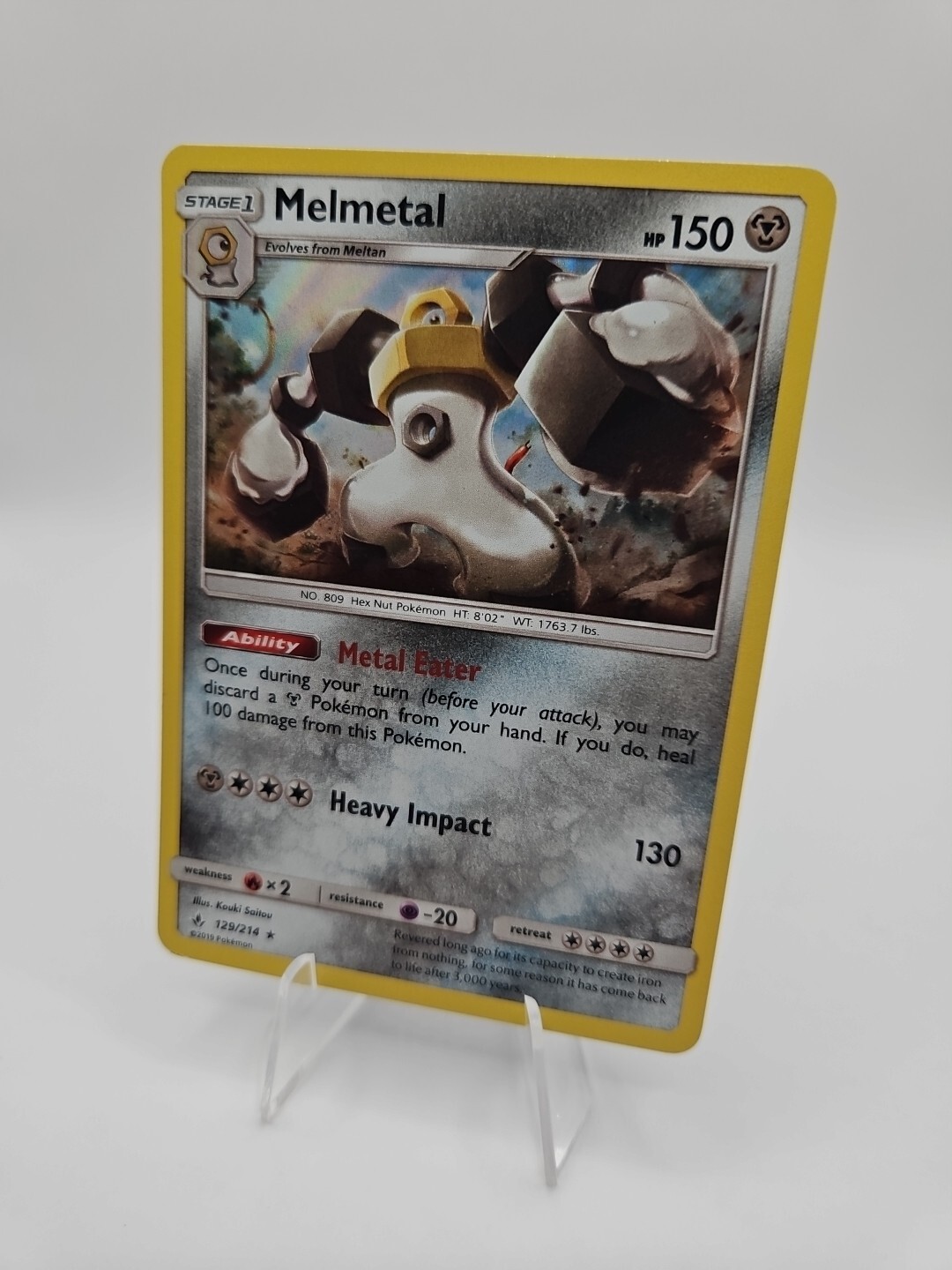 Melmetal 129/214 Sm-Unbroken Bonds Holo