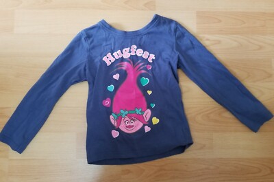 Mädchen Langarmshirt 104Trolls