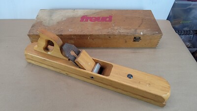 Vintage Freud JP001 Wooden Professional Jointer Plane 24'' Made in Italy
