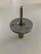 ULTRA RARE NOS THORENS 7MM BRONZE MAIN PLATTER BEARING WITH SHAFT & SUPPORT