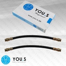 2 x Brake Hoses Rear Axle Left & Right for AUDI A4 (B5) - 8D0611775B NEW