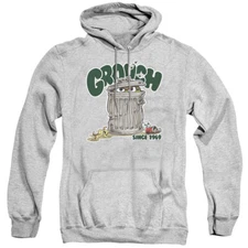 SESAME STREET GROUCH License Adult Hooded and Crewneck Sweatshirt SM-3XL