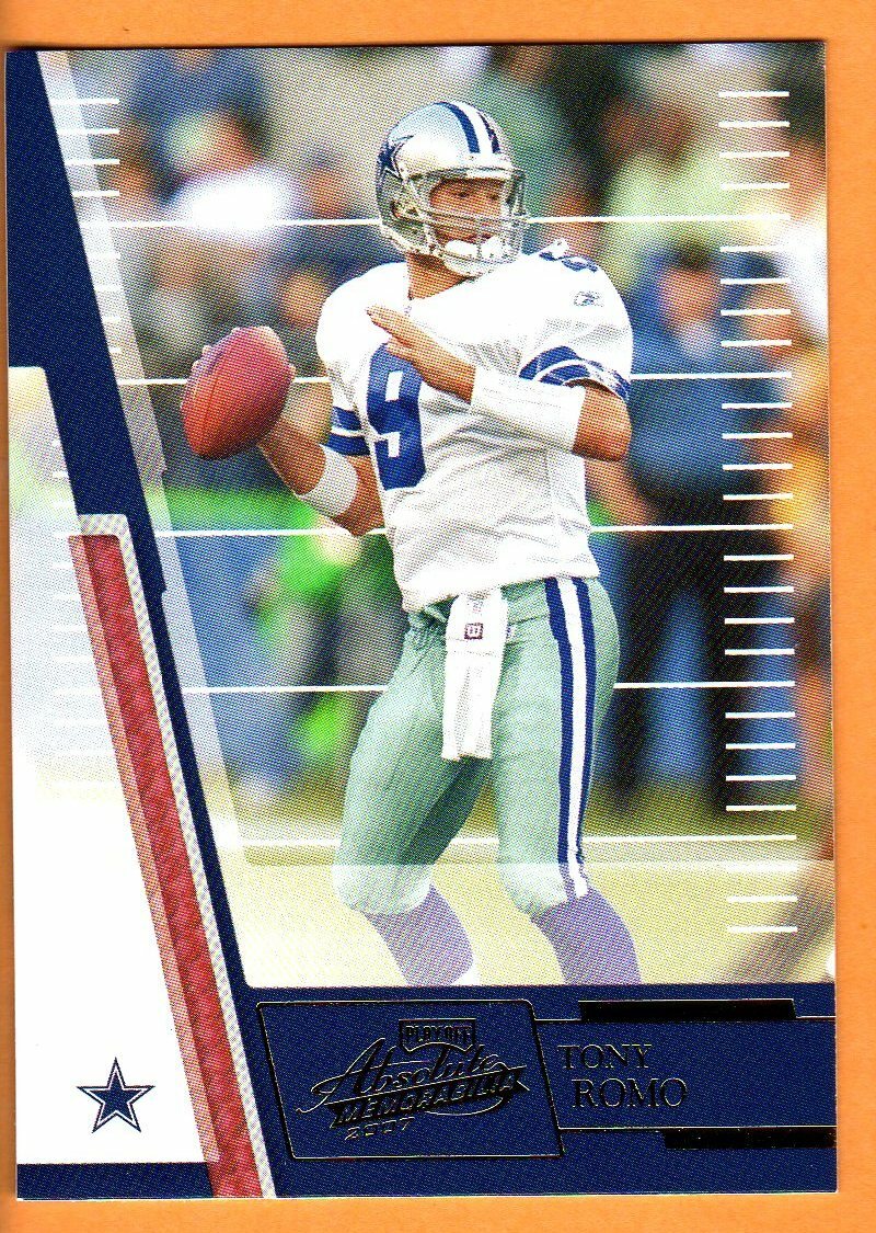 Tony Romo(Dallas Cowboys)2008 PLAYOFF ABSOLUTE MEMORABILIA FOOTBALL CARD
