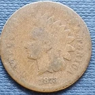1873 Indian Head Cent 1c Nicely Circulated #91826