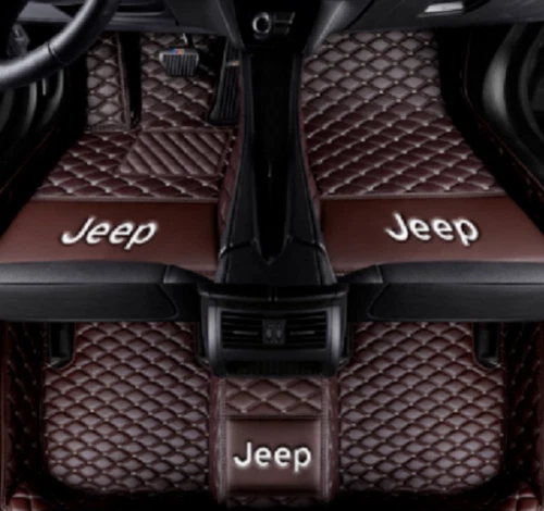 For- Jeep Cherokee Commander Compass Gladiator Car Floor Mats-Right-hand drive - Picture 9 of 29