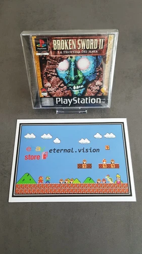 [PS1] BROKEN SWORDS II (2) MAYA PROPHECY FACTORY SEALED (PAL)
