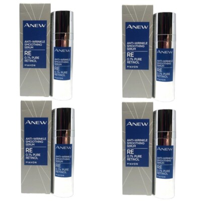 4 x AVON Anew Anti-wrinkle serum with pure Retinol 30ml - 1.01 fl.oz.