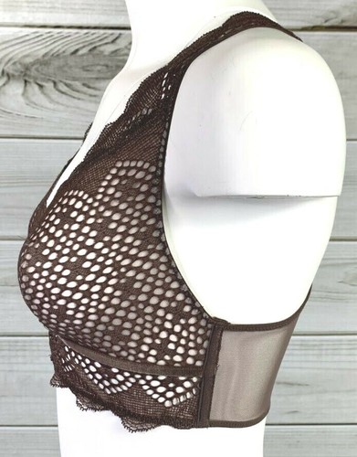 Victorias Secret Very Sexy Bralette Bra Lace Sheer Racerback Wire Free NWT B1705 - Picture 51 of 56