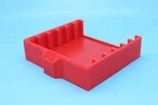 Red SNES Game Cartridge Holder Super Nintendo Display Tray