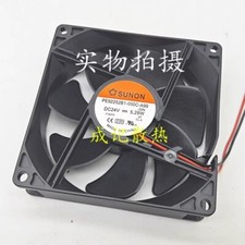 SUNON PE92252B1-000C-A99 9225 DC24V 5.28W 9.2CM 2-Wire Inverter Cooling Fan