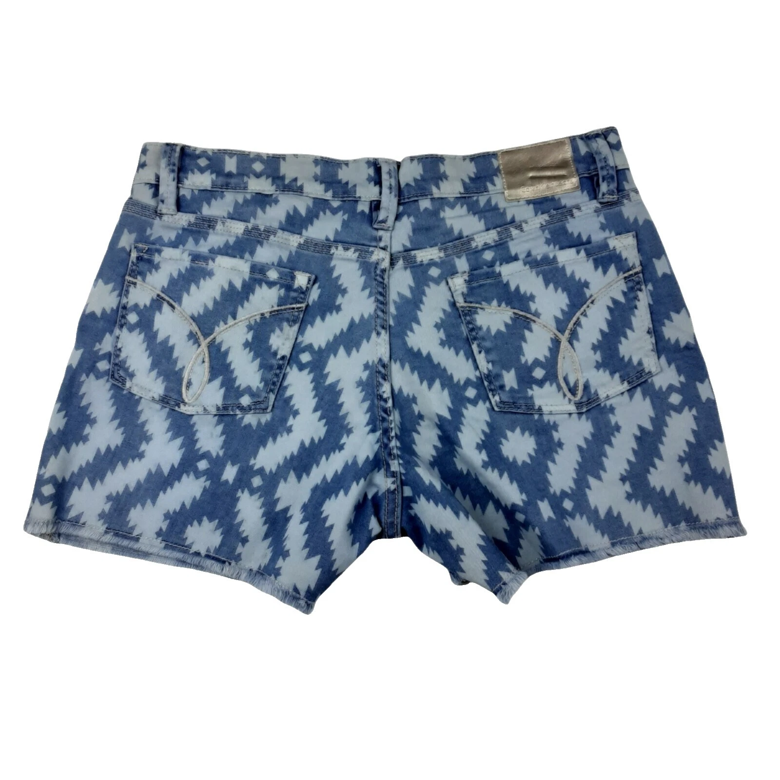 Calvin Klein Geometric Regular Size Shorts for Women