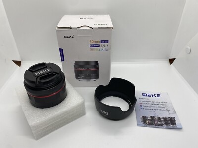Meike MK-50mm F1.7 Large Wide Angle Manual Focus Lens For Olypums Panasonic M3/4