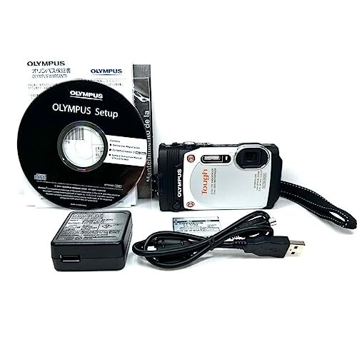 Olympus Digital Camera Stylus Tg-860 Tough White Waterproof 15M TG