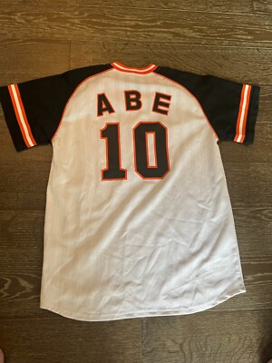 GIANTS ABE選手 ユニフォーム 10番  Shinnosuke ABE #10 Yomuiri Giants Japanese Baseball Jersey Small S