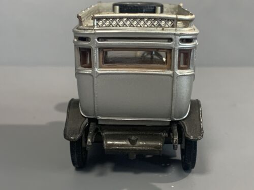 Coche diecast vintage Corgi Rolls Royce 1912 Silver Ghost 40/50 hecho en Gran Bretaña - Imagen 7 de 11