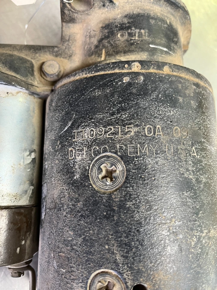 OEM DELCO 12V Starter Motor - 1980-81 GMC C1500 5.7L V8 Clockwise 10 Tooth 3.6kW Foto 2 de 4