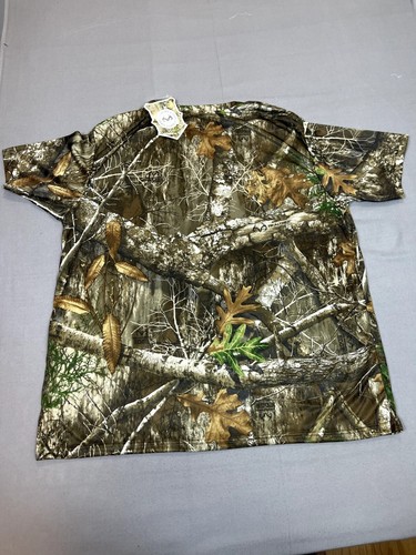 RealTree Shirt 2XL Camouflage Mens Edge By Staghorn Creek New - Picture 10 of 14