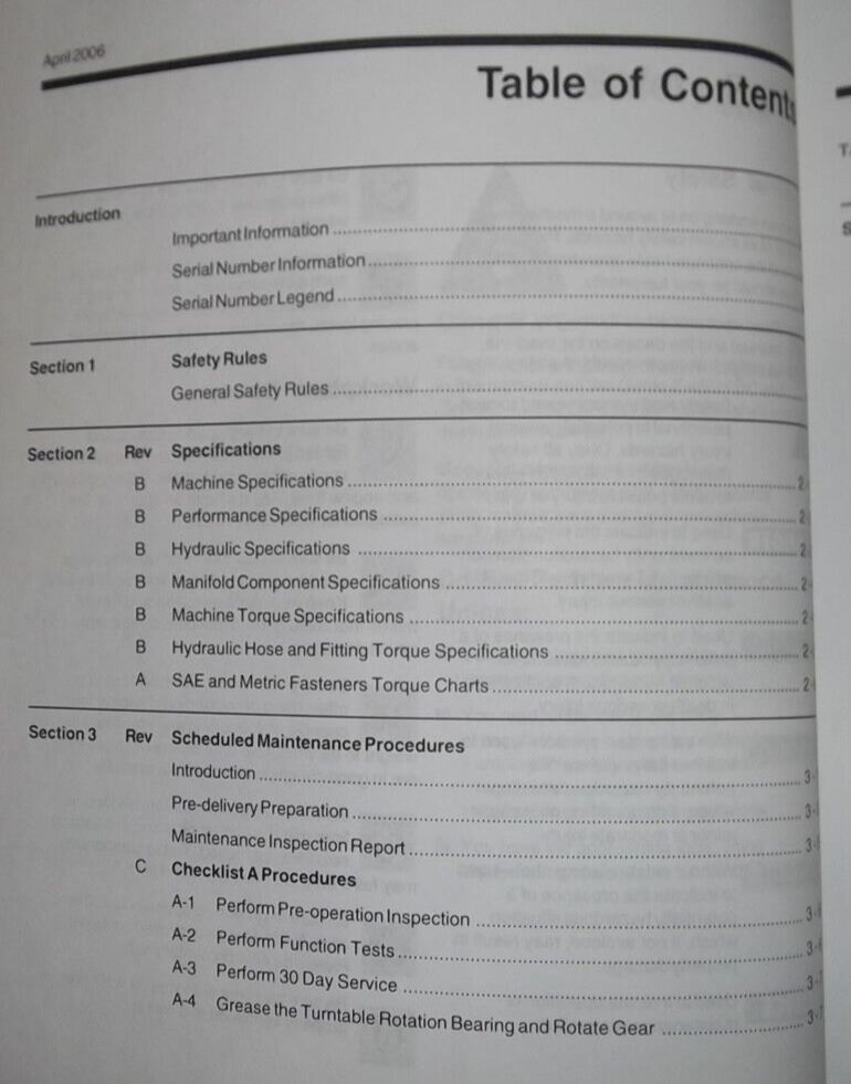 フィシオエナジェティック　インフォメーション　テキスト GENIE Z-45/25 DC Z-45/25J DC MANLIFT SERVICE SHOP REPAIR MANUAL
