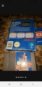 Ice Hockey (Nintendo, NES) Aut&eacute;ntico -- Completo en Caja
