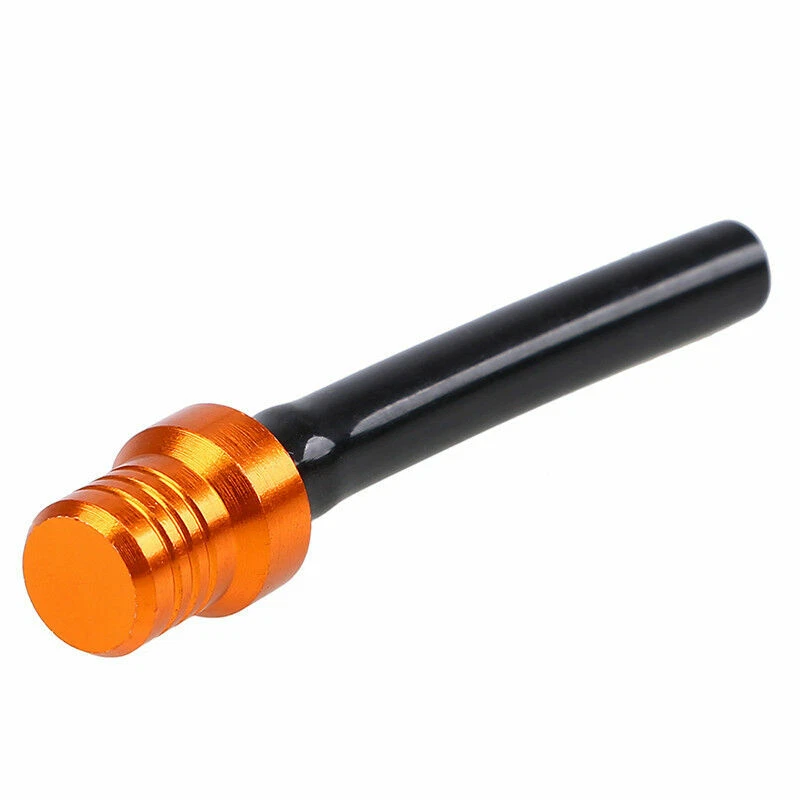 Tapas de tanque de combustible doradas 5 piezas válvula ventilación respirador tubo motocicleta universal Foto 4 de 4