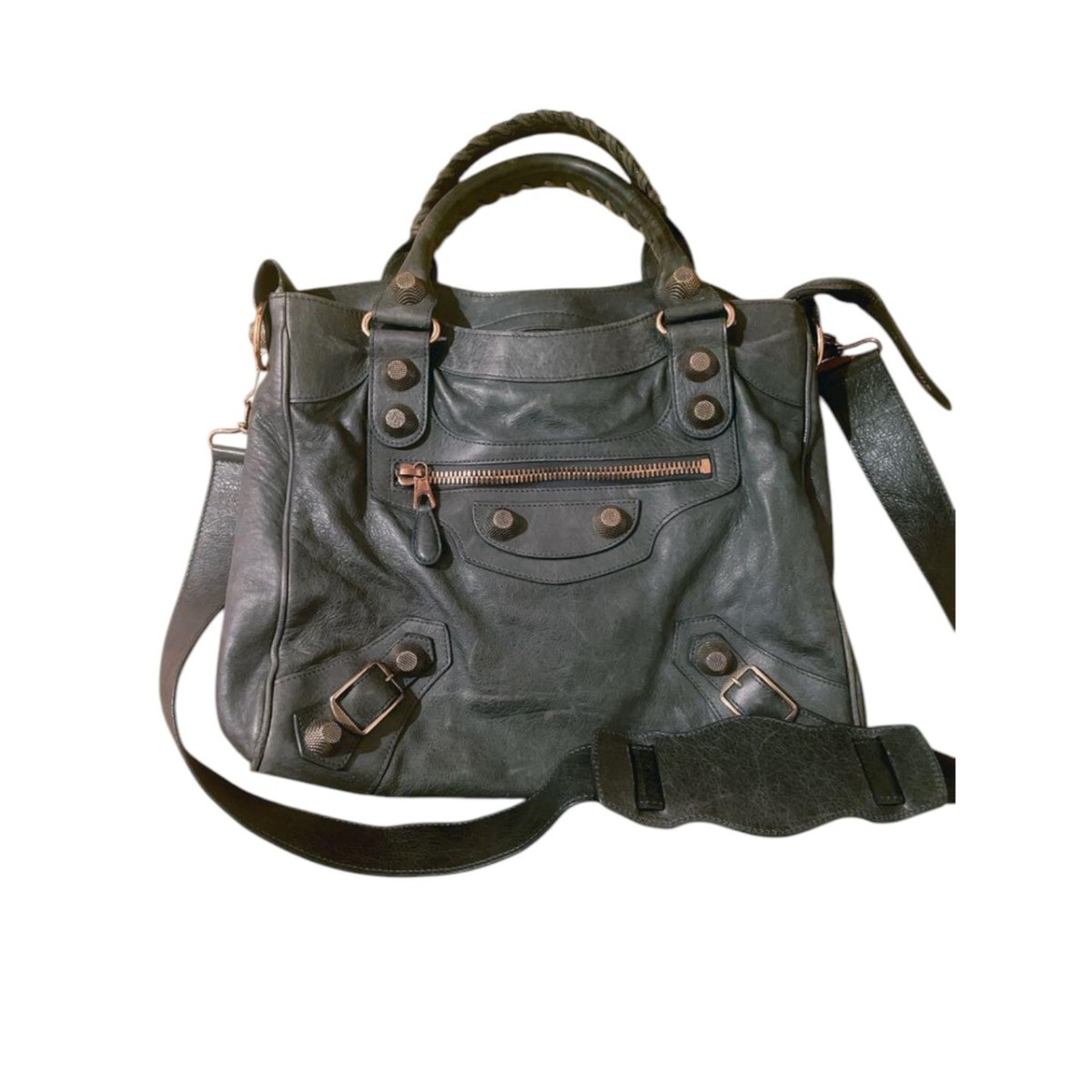 バッグ balenciaga city bag Balenciaga Motocross City Bag - Luxe Du Jour