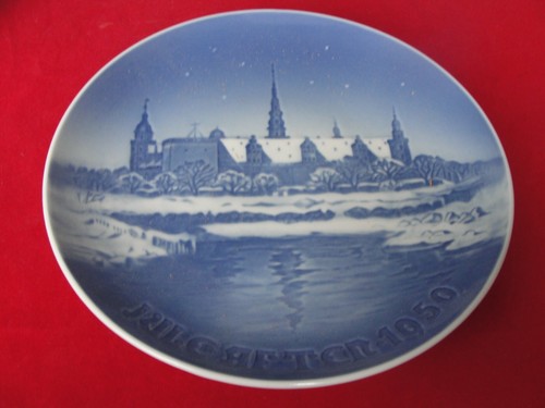 "1937 -1950" BING & GRONDAHL CHRISTMAS PLATE COPENHAGEN - Picture 36 of 38
