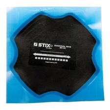 1x Diagonal Reifenpflaster 175x175mm Vulkanisierung Heiß Reifen Reifenreparatur