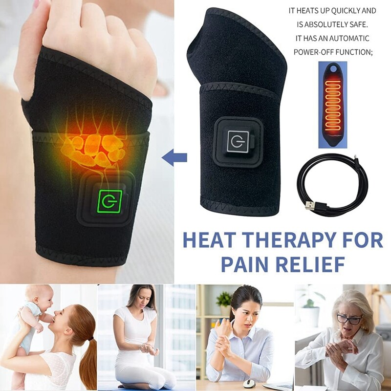 Wrist Heated Brace Wrist Warmer Electric Heated Wrap Wrist Heating Pads for4185 4711346165860 eBay