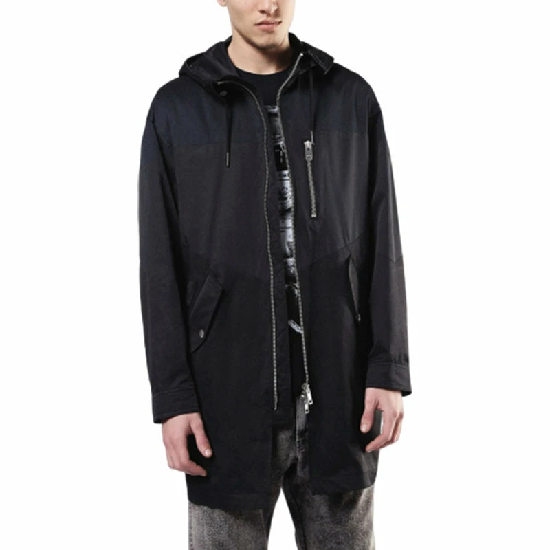 DIESEL J Eller 900 Mens Parka Jacket Hooded Casual Winter Military