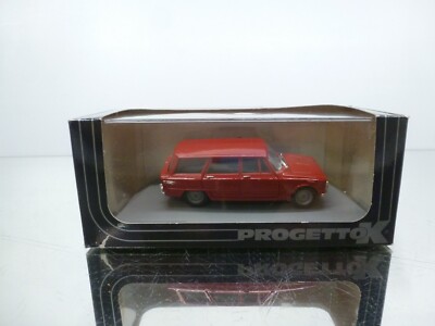 PROGETTO K PK170 ALFA ROMEO GIULIA SW STRADALE 1967 - RED 1:43 - GOOD IN BOX