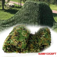 13x20ft Camping Camouflage Netting Military Camo Sunshade Mesh Hunting Car Cover