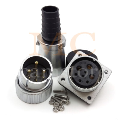 WEIPU WS32 8Pin Aviation Bulkhead Connector,Industrial Electrical Wire Connector