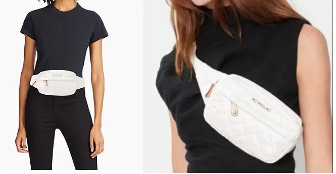 NWT MZ Wallace White Metro Quilted Belt Bag Limitd Edition- Bum Bag!! $155!  | eBay