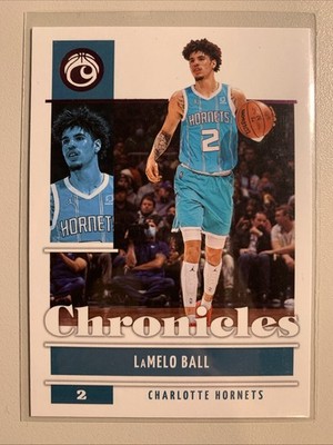 2021-22 Panini Chronicles LaMelo Ball Pink Foil, Charlotte Hornets