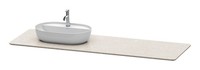 Duravit Luv Quarzsteinkonsole Mit Einem Ausschnitt Links 1783 X 595 Mm - Grau...