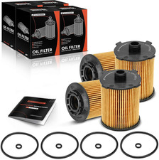 Filtro de aceite 4 piezas 10 k millas Volvo XC60 XC90 S60 V60 XC40 S90 V90 Cross Country