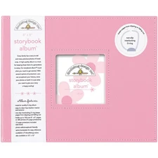 Doodlebug DBSBA8-3200  Storybook Album 8"X8"-Cupcake