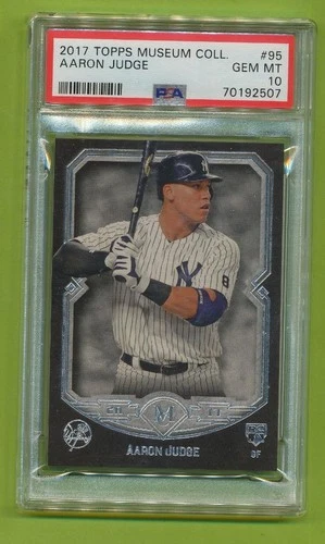 2017 Topps Museum Collection Rookie  Aaron Judge (#95)  New York Yankees PSA 10