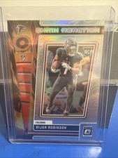 2023 Panini Donruss Optic Football #CR-BR Bijan Robinson Chain Reaction Silver