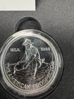 1984 and 1982 Engelhard 1oz Silver American Prospector Rounds