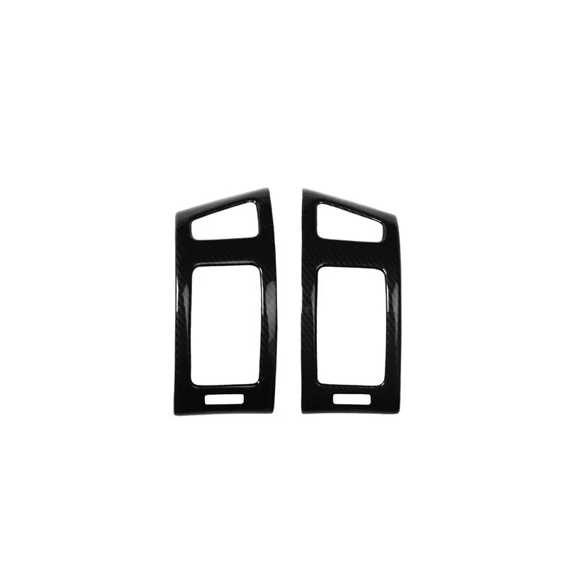 Pegatinas interiores de fibra de carbono ABS para Hyundai Elantra 2008-2016 Foto 4 de 4