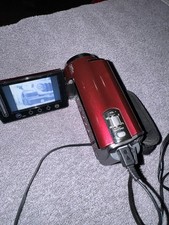 JVC Everio GZ-MG330RU HD Working Micro SD Digital Video Camcorder Camera Red