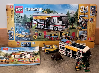 LEGO 3 in 1 Vacation Getaways (31052) 100% Complete Box